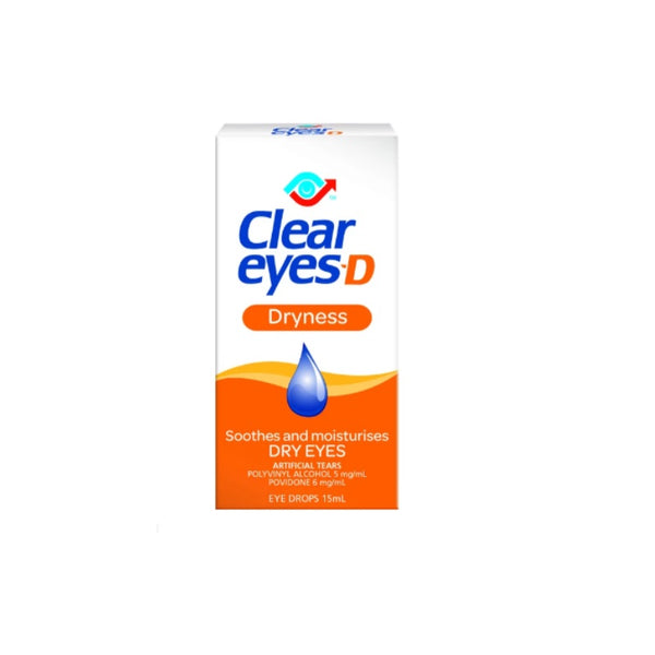 Clear Eyes Dryness Eye Drops 15ml The Family Pharmacy