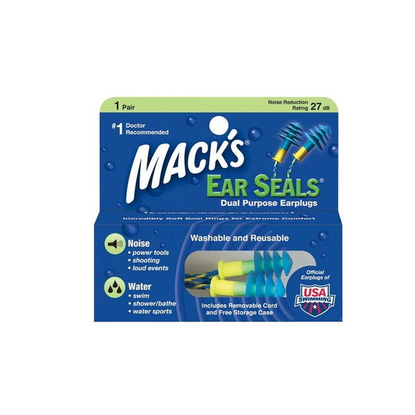 MACKS Ear Seals On Lanyard 1Pr