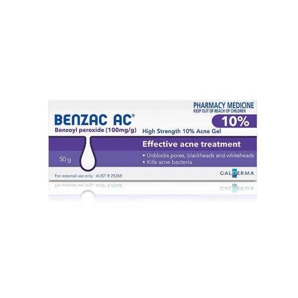 BENZAC AC Gel 10% 50g