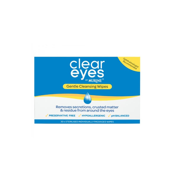 Clear Eyes Wipes 30pk