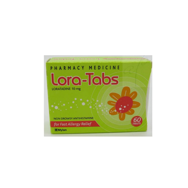 LORA-TABS Allergy & H/Fever 10mg 60