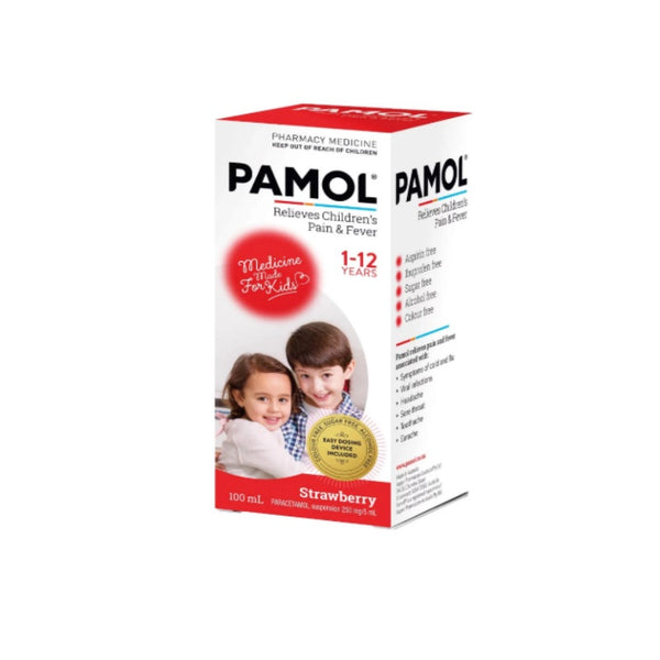 Pamol All Ages S/ber Col/Free 100ml