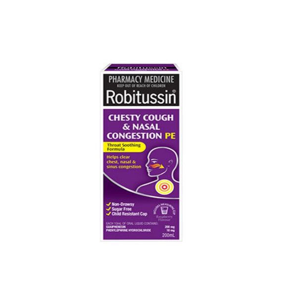 ROBITUSSIN Chesty C&N Cong PE 200ml