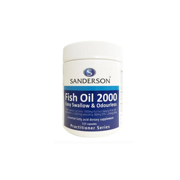 SANDERSON Fish Oil 2000 220caps