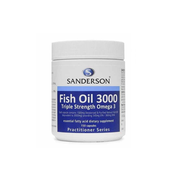 SANDERSON Fish Oil 3000 150s