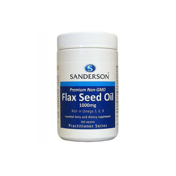 SANDERSON Flax Seed Oil 1000mg 300