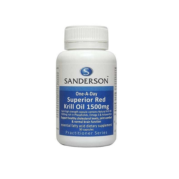 SANDERSON Krill Oil 1500mg 30caps