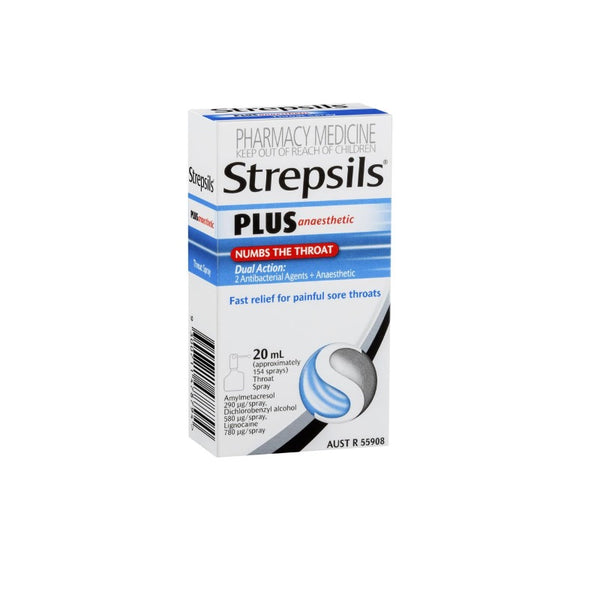 STREPSILS Plus Throat Spray 20ml