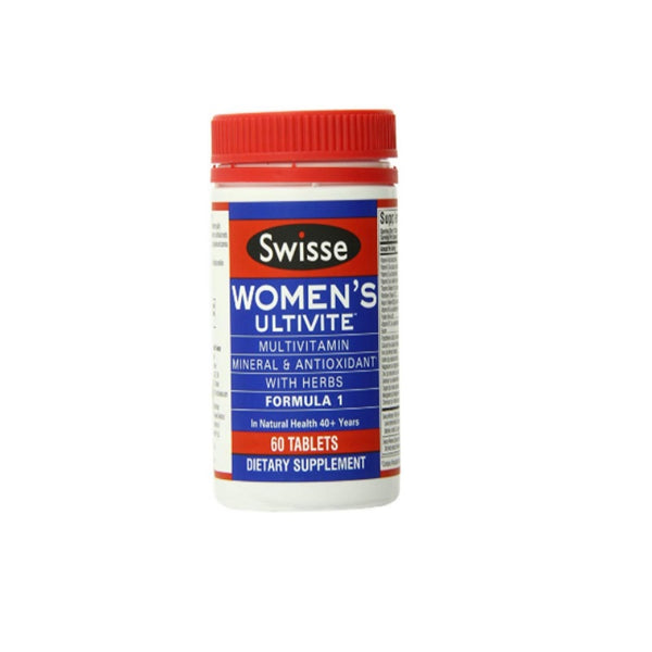 SWISSE Womens Ultivite F1 60tabs