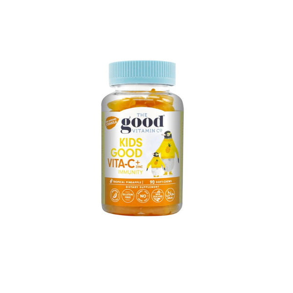 The Good Vitamin Co. Kids Good Vita-C + Zinc Pineapple 60s