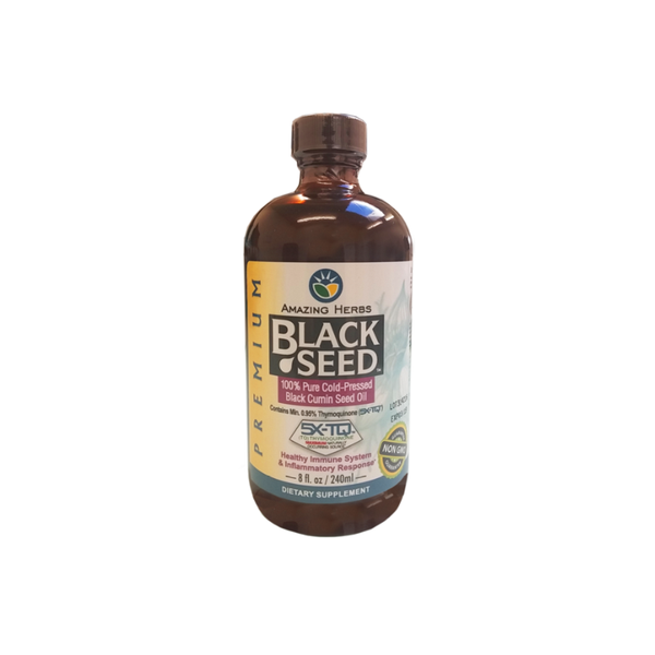 AMAZING HERBS Black Seed Oil 240ml