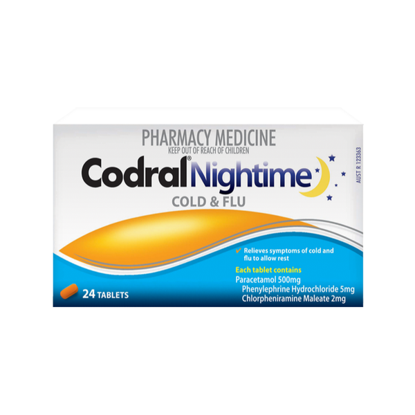 CODRAL Nightime Tabs 24s