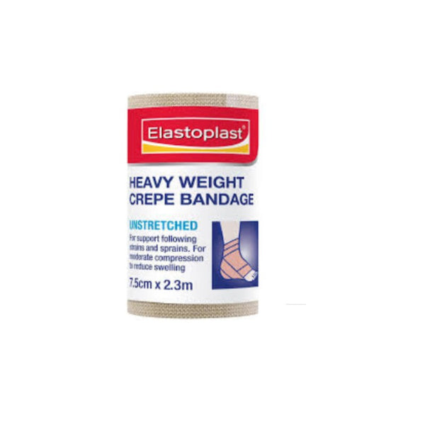 ELASTOPLAST Hvy CrepeBdg 7.5cmx2.3m