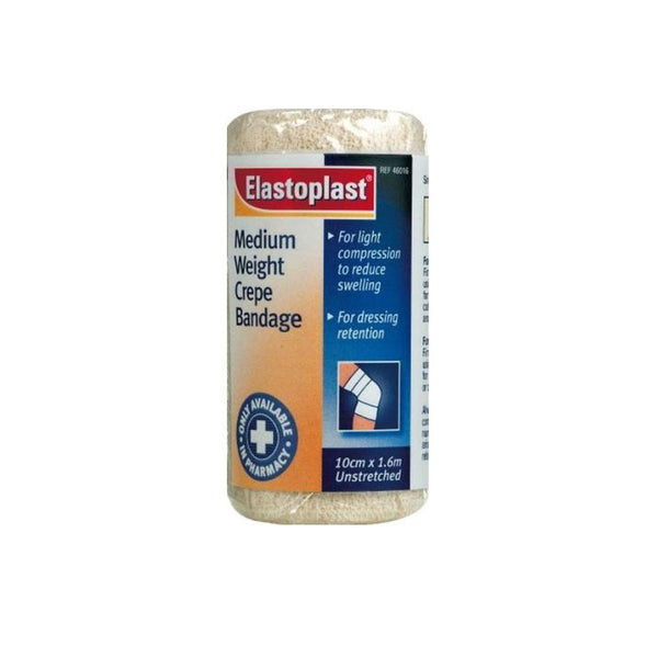 ELASTOPLAST Med Crepe Bdg 10cmx1.6m