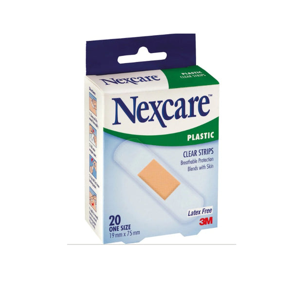 N/C Clear Plastic Strips 20pk