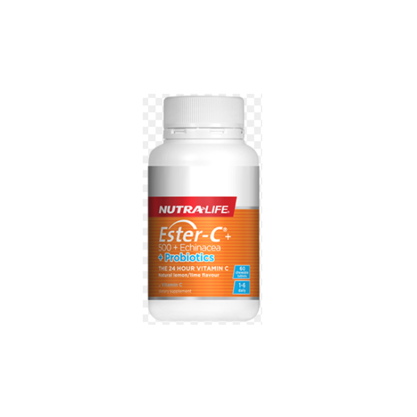 NL Ester C Ech. &Probiotic Chew 90T